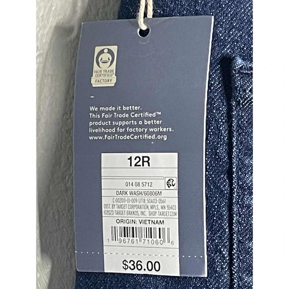 NEW Universal Thread Women's Super Wide Leg Jeans Size 12 Mid Rise Trendy Fit - Picture 7 of 13